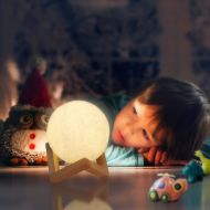 3D lampička - měsíční svit