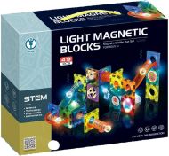 Svítící magnetická kuličková dráha 49 prvků