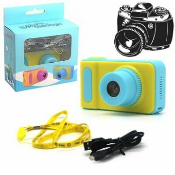 Dětský mini fotoaparát s kamerou na SD kartu