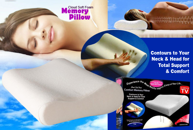 Anatomický polštář - Comfort memory pillow Anatomický polštář - Comfort memory pillow