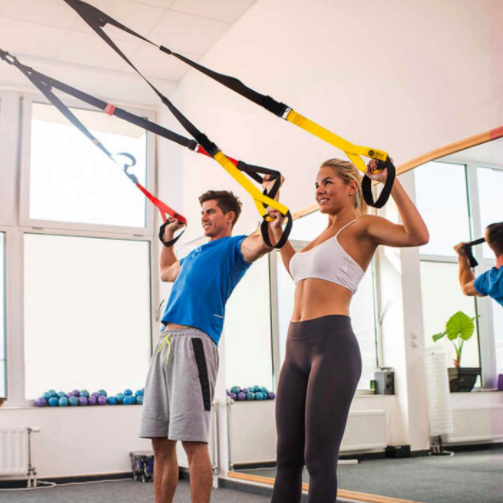 Závěsný posilovací systém TRX Závěsný posilovací systém TRX