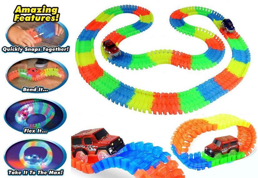 Svítící autodráha 165 - 220PCS Svítící autodráha 165 - 220PCS