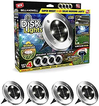 Solární světla na zahradu 4PCS Solární světla na zahradu 4PCS
