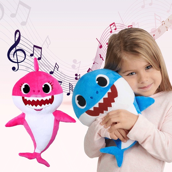 Baby Shark plyšový 28 cm se zvukem a světlem Baby Shark plyšový 28 cm se zvukem a světlem