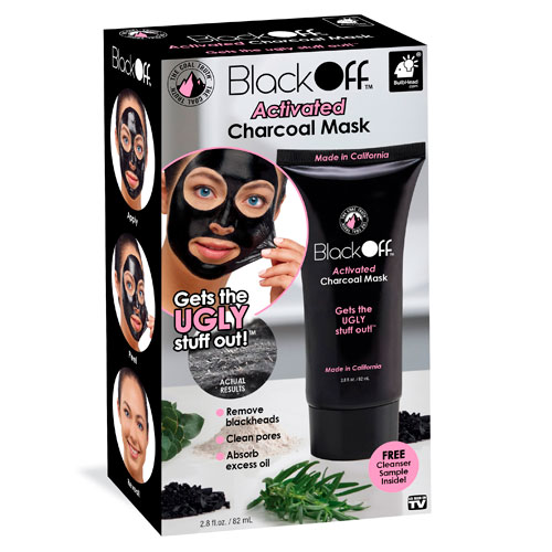 Black OFF - přírodní černá maska Black OFF - přírodní černá maska
