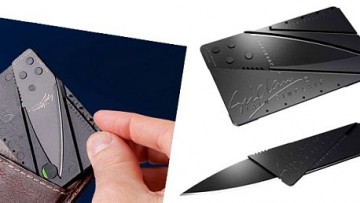 Skládací nůž velikosti karty do peněženky